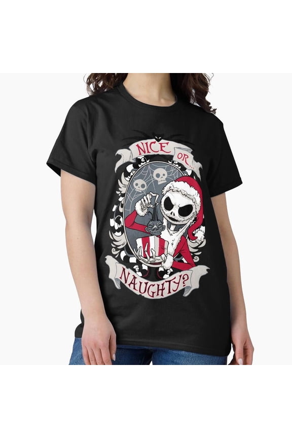 Scary St. Nick Krampus Creepy Christmas Folklore Graphic H38344 Unisex T-Shirt, Up to 5XL Available