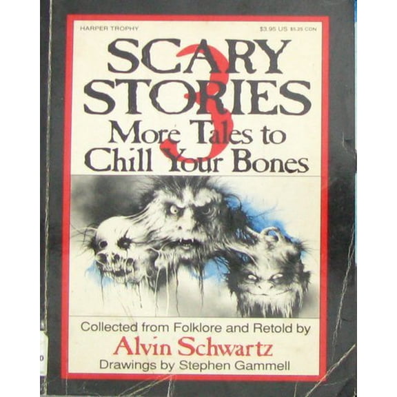 Pre-Owned Scary Stories 3: More Tales to Chill Your Bones (Paperback) by Alvin Schwartz