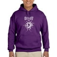 thumbnail image 1 of Scary Techno Style Hoodie Men -Image by Shutterstock, Male Medium, 1 of 4