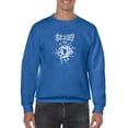 thumbnail image 1 of Scary Techno Style Sweatshirt Men -Image by Shutterstock, Male Large, 1 of 4