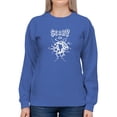 thumbnail image 1 of Scary Techno Style Sweatshirt Women -Image by Shutterstock, Female XX-Large, 1 of 4