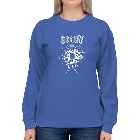 Scary Techno Style Sweatshirt Women -Image by Shutterstock, Female XX-Large