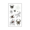 thumbnail image 1 of Scary Three-Eye Halloween Sticker Temporary Tattoo, Body Art for Party , Removable Decal for Skin Decoration - E, 1 of 1