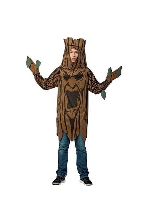 Scary Tree Men's Adult Halloween Costume, One Size, (40-46)