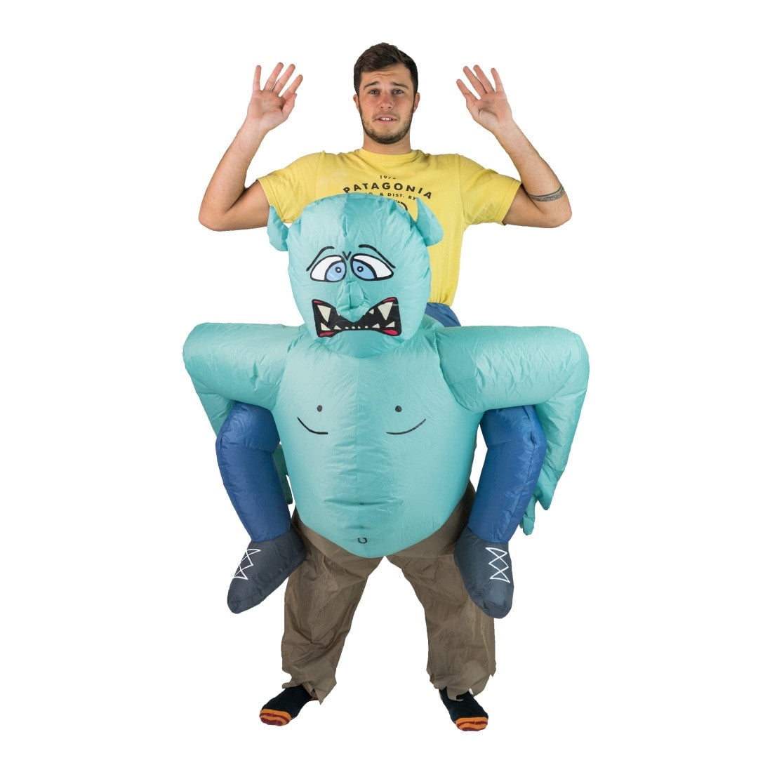 Scary Troll Monster Inflatable Costume for Adults (One Size) - Walmart.com