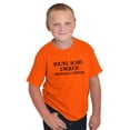 thumbnail image 1 of Scary Without A Costume Halloween Crewneck T Shirts Boy Girl Teen Brisco Brands XS, 1 of 6