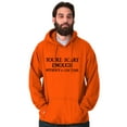 thumbnail image 1 of Scary Without A Costume Halloween Hoodie Sweatshirt Women Men Brisco Brands S, 1 of 6
