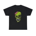 thumbnail image 1 of Scary Zombie Skull Halloween T-Shirt, 1 of 12