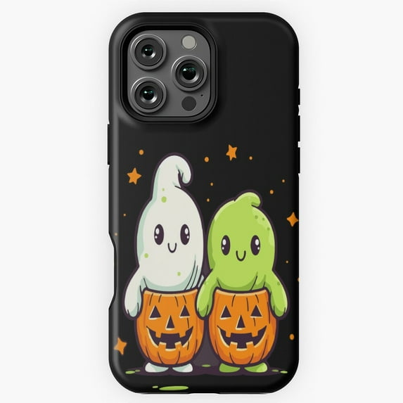 Scary Zombie and Skeleton Halloween Shirt Phone Case for iPhone 16 15 14 13 12 11 Pro Max M5907935