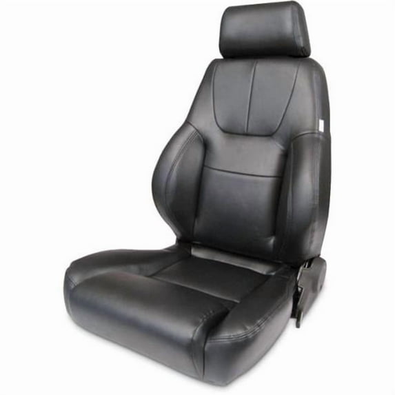 Scat Enterprises SCA80-1200-51L Black LH Procar Elite Lumbar Seat, Black - Vinyl