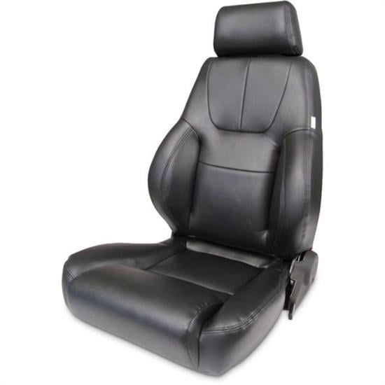 Procar Elite Lumbar Seat - LH - Black Vinyl Procar Elite Lumbar Seat - LH - Black Vinyl
