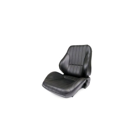 Scat Enterprises Rally Low Back Seat - LH - Black Vinyl