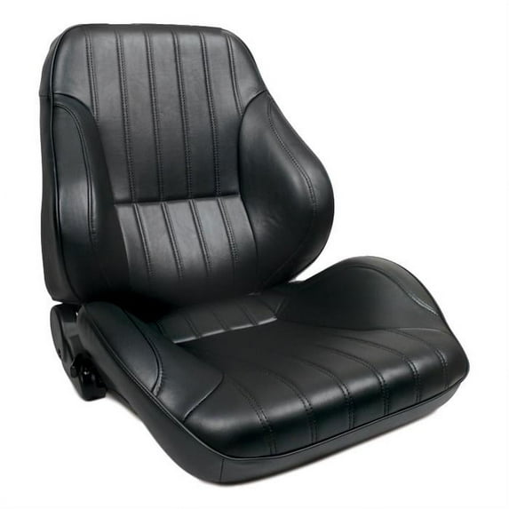 Scat SCA80-1050-51R Right Hand Rally Low Back Seat, Black - Vinyl