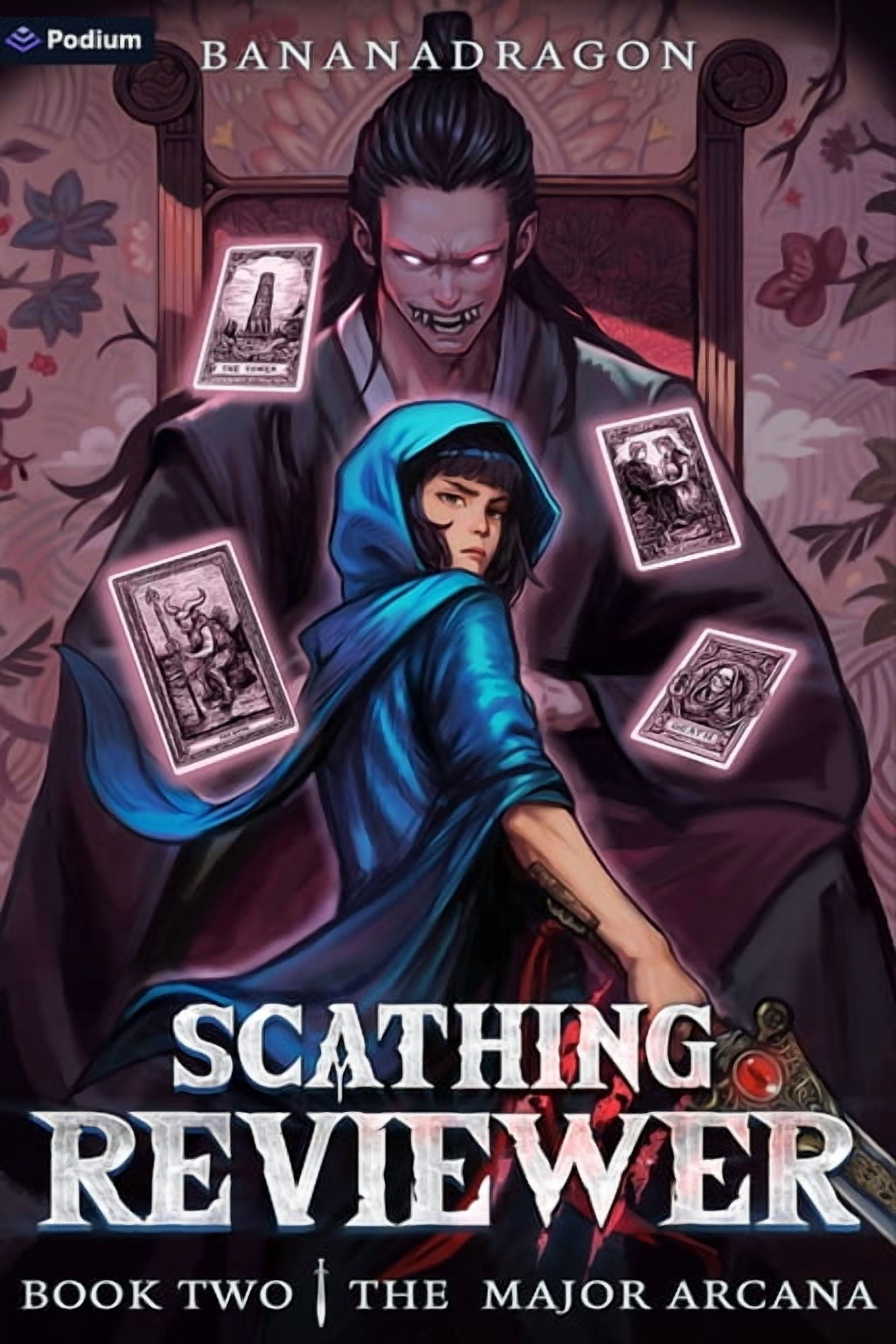 Scathing Reviewer The Major Arcana: A Satirical Litrpg Progression Fantasy, Book 2, (Paperback)