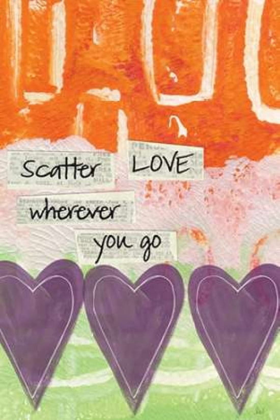 Scatter Love Canvas Art - Linda Woods (24 x 36)