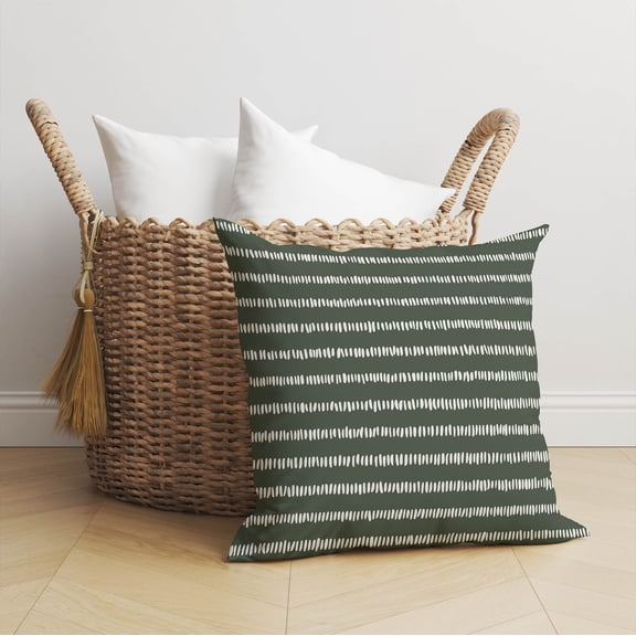 Scatter Row Chimi Throw Pillow