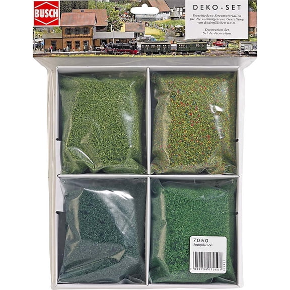 Scatter material set - 4 colours