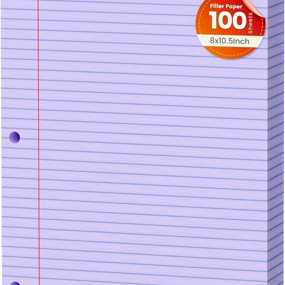 Scattered paper, colored filling paper, university straight paper, punched paper, used for lining notebooks in binders