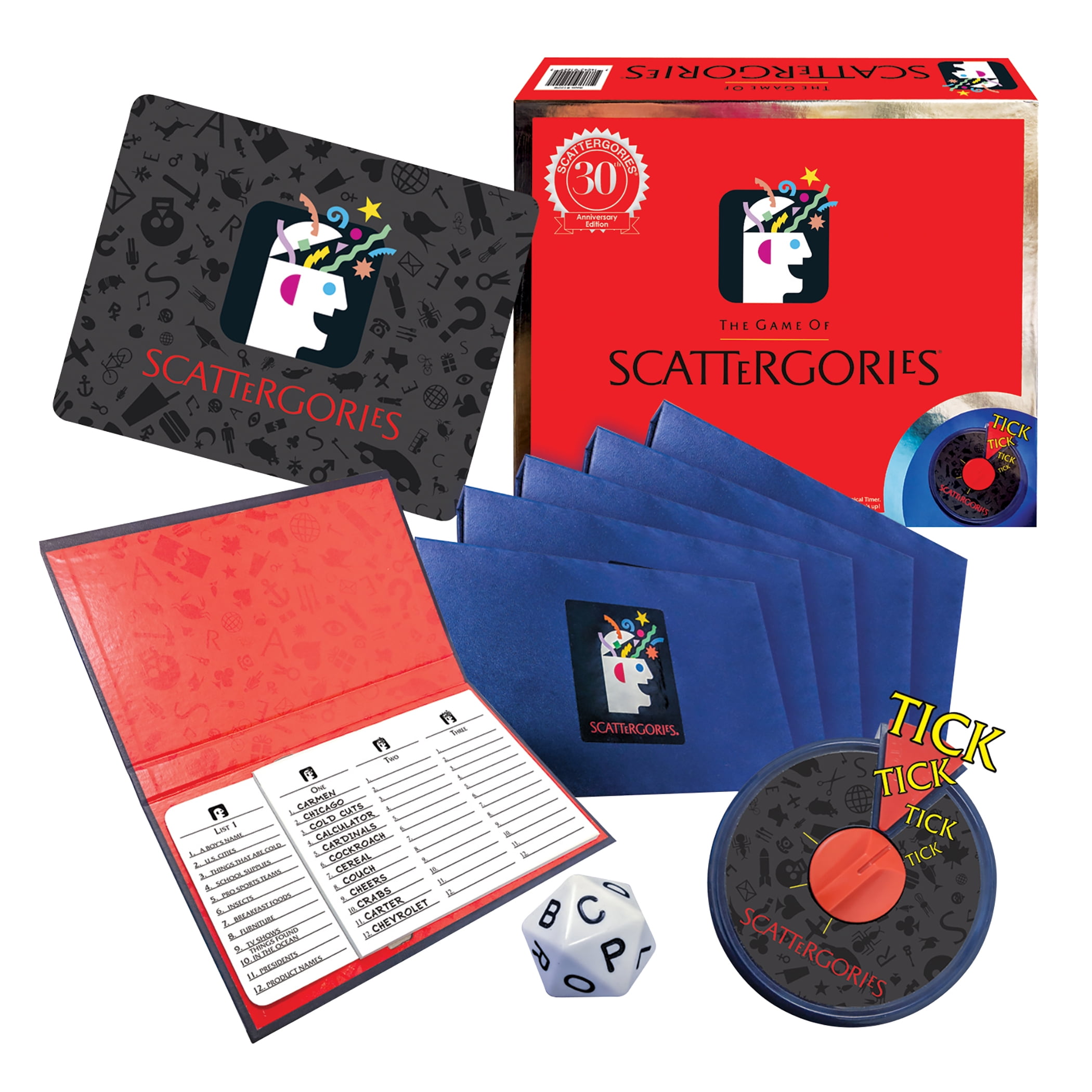 Scattergories 30th Anniversary Edition Classic Game