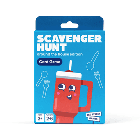 Scavenger Hunt, Around The House Edition from Bee Street Games, Classic Family Games Reimagined, Includes 36 Jumbo Playing Cards