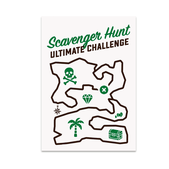 Scavenger Hunt Ultimate Challenge Decor - Adventure Seekers - 13x19 Poster Print