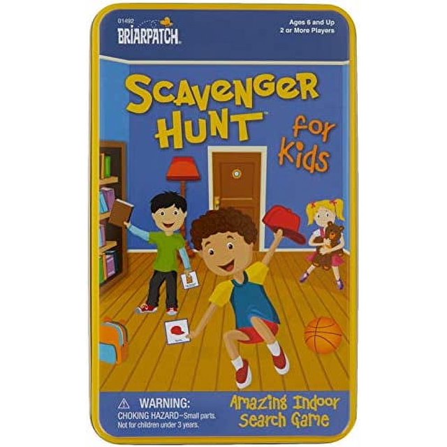 Scavenger Hunt for Kids Tin