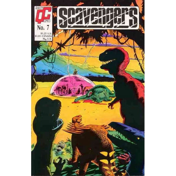 Scavengers (Fleetway/Quality) #7 VF ; Fleetway Quality Comic Book