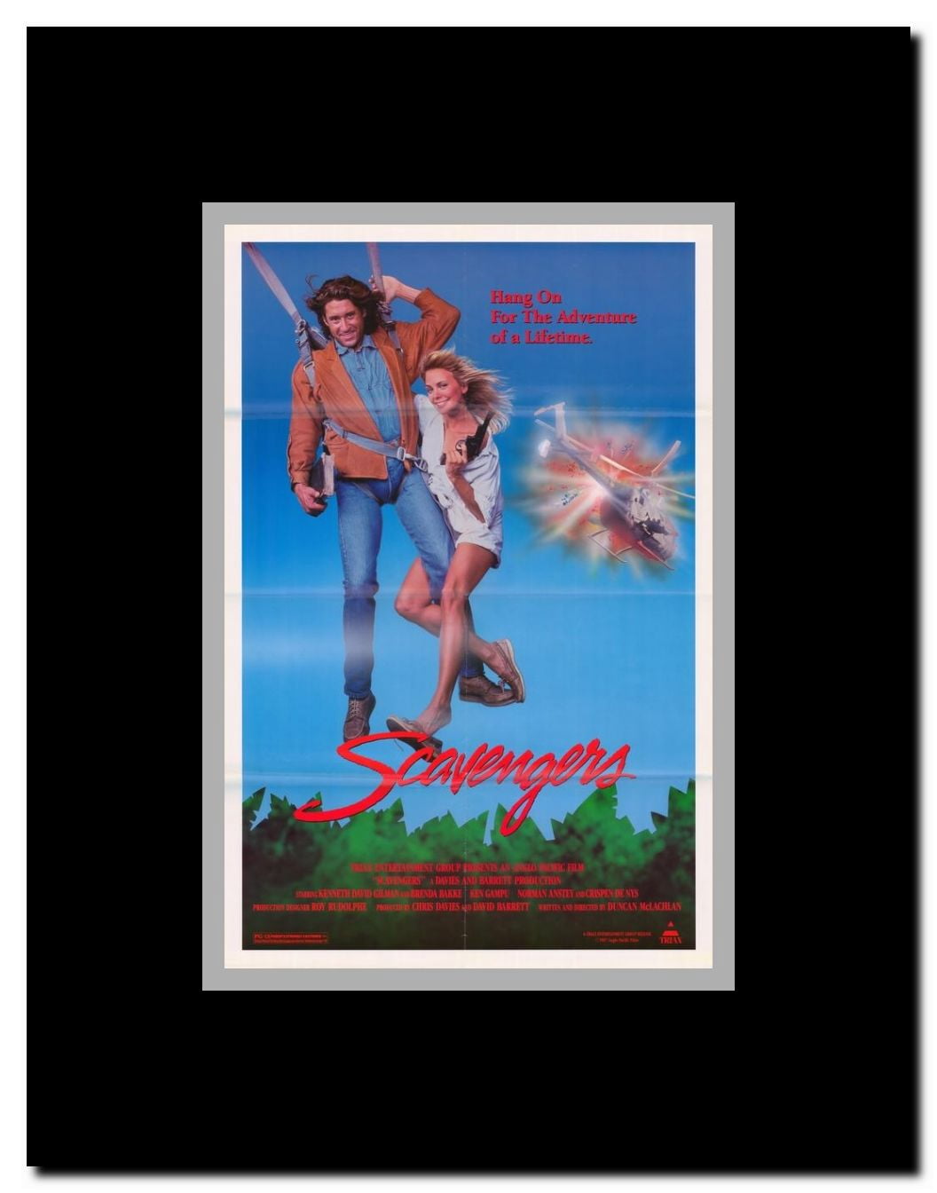 Scavengers Framed Movie Poster