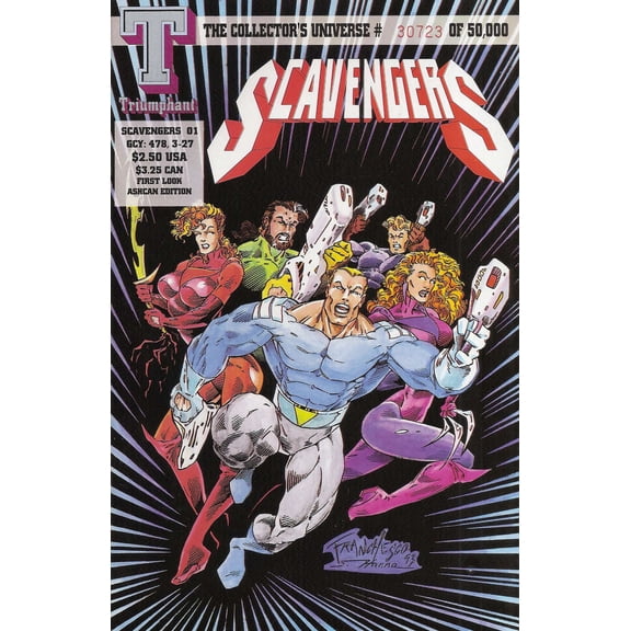 Scavengers (Triumphant) #1 Ashcan VF ; Triumphant Comic Book