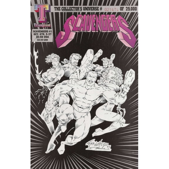 Scavengers (Triumphant) #1 VF ; Triumphant Comic Book