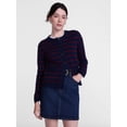 thumbnail image 1 of Scenario Women's Crewneck Cardigan with Patch Pockets, Lightweight, Sizes XS-XXXL, 1 of 6