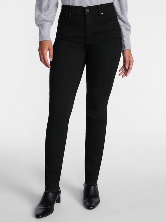 Women's High Rise Skinny Jeans, 27" Short, 29" Regular, and 31" Tall Inseams, Sizes 0-20