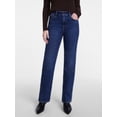 thumbnail image 1 of Scenario Women's High Rise Straight Leg Jeans, 32" Inseam, Sizes 0-20, 1 of 7