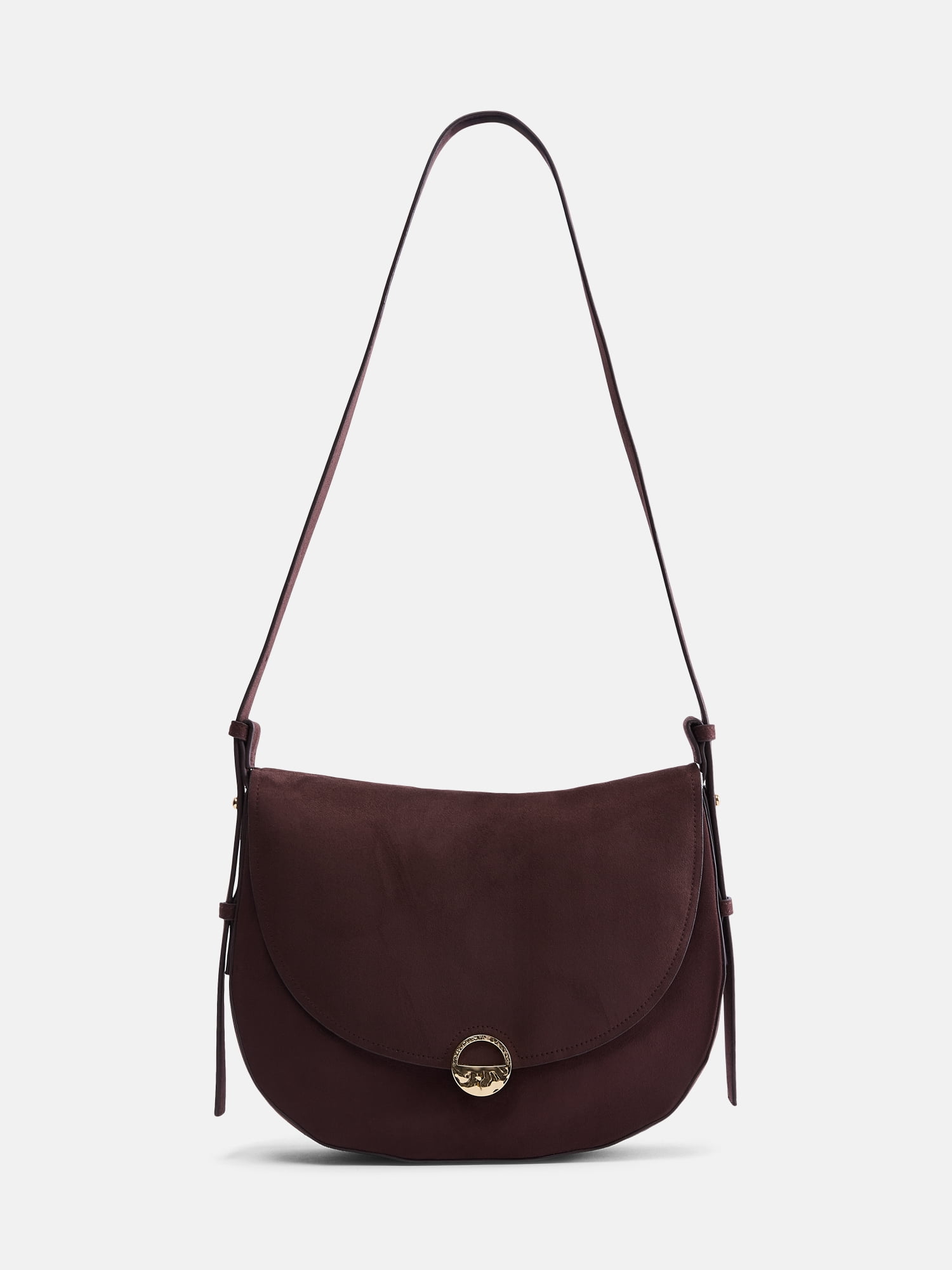 Scenario Women's Large Crossbody Handbag, Chocolate
