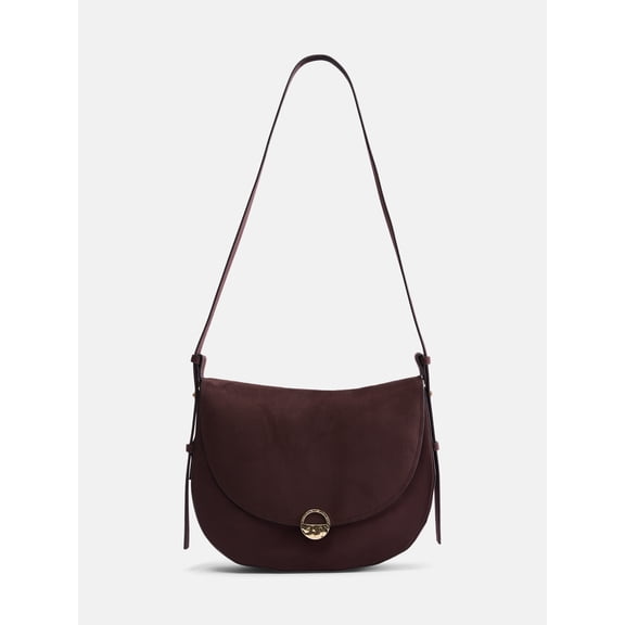 Scenario Women's Large Crossbody Handbag, Chocolate