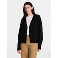 thumbnail image 1 of Scenario Women's Button Front Lightweight Cardigan, Sizes XS-XXXL, 1 of 7