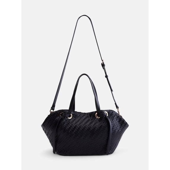 Scenario Women's Mini Clam Tote, Black