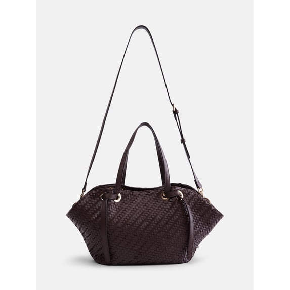 Scenario Women's Mini Clam Tote, Brown