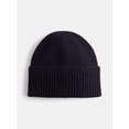 thumbnail image 1 of Scenario Women's Ribbed Beanie, Black Soot, 1 of 3