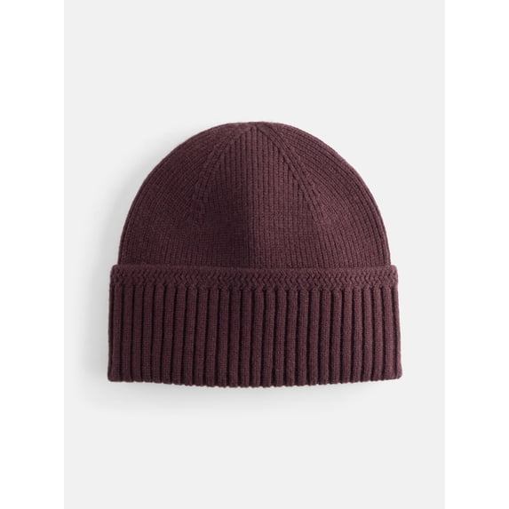 Scenario Women's Ribbed Beanie, Carob