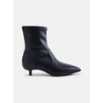 thumbnail image 1 of Scenario Women's Stretch Kitten Heel Faux Leather Booties, 1 of 7