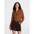 thumbnail image 1 of Scenario Women's Utility Tunic Shirt with Long Sleeves, Sizes XS-XXXL, 1 of 6