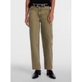 thumbnail image 1 of Scenario Women's and Women's Plus High Rise Barrel Jeans, Regular 28", and Short 26" Inseam, Sizes 0-28W, 1 of 8