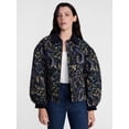 thumbnail image 1 of Scenario Women's and Women's Plus Quilted Puffer Jacket, Sizes XS-4X, 1 of 2