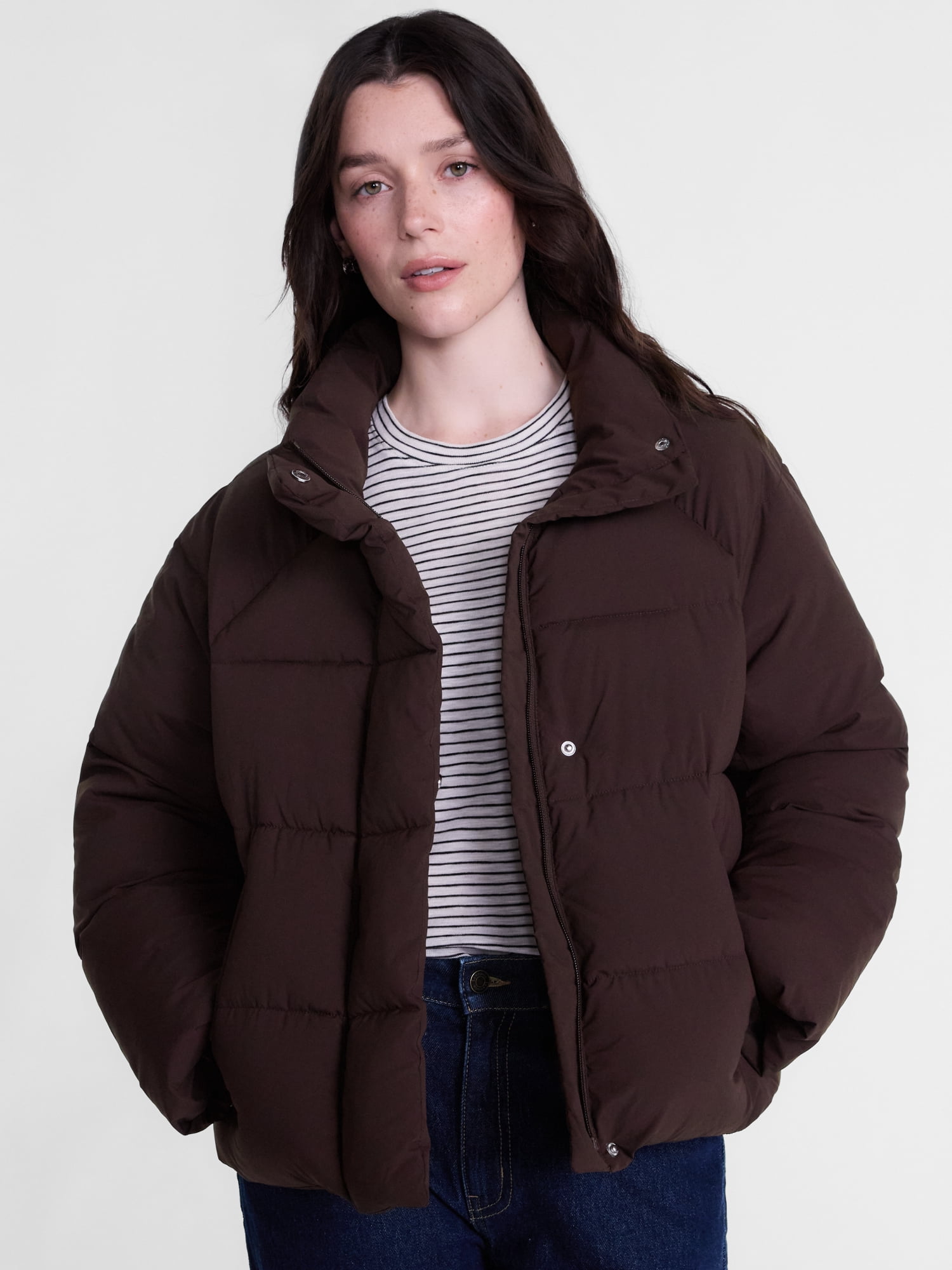 Scenario Women's Swing Puffer Jacket, Sizes XS-XXXL