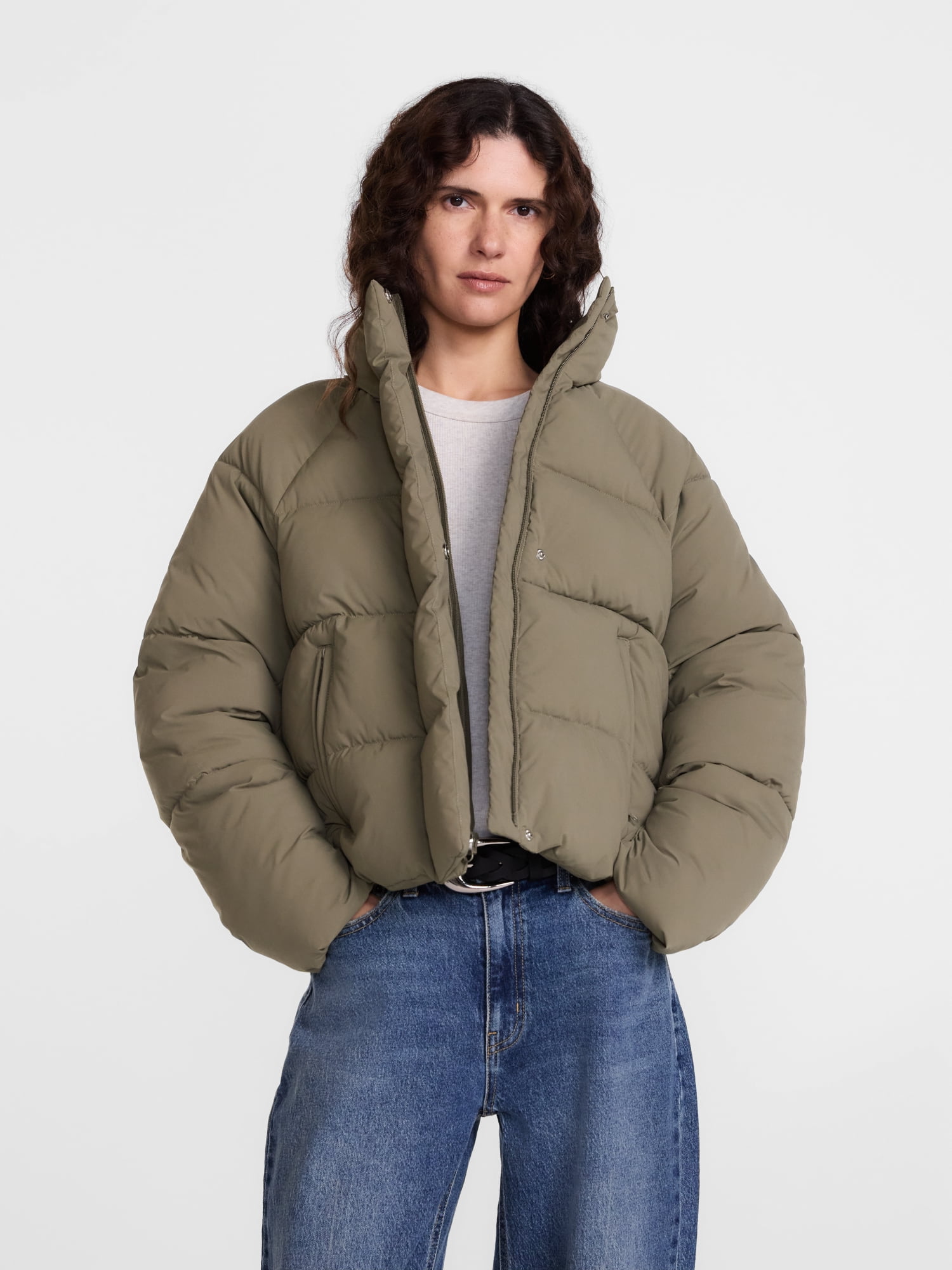 Scenario Women's Swing Puffer Jacket, Sizes XS-XXXL