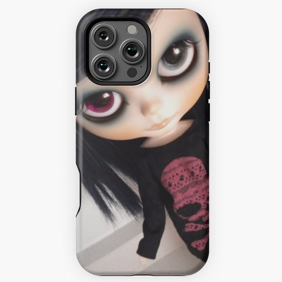 Scene Blythe Doll Emo Goth Style Phone Case for iPhone 16 15 14 13 12 11 Pro Max