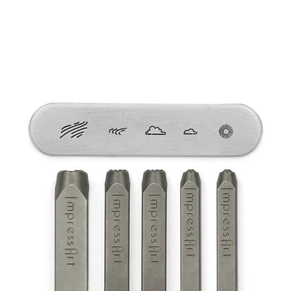 Scene-Building 1 Signature Stamp Pack - Metal Stamping Designs for Jewelry & Crafts