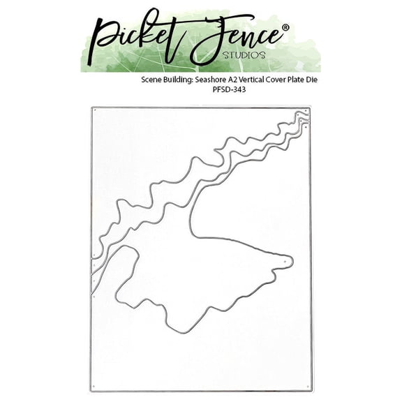 Scene Building: Seashore A2 Vertical Cover Plate Die