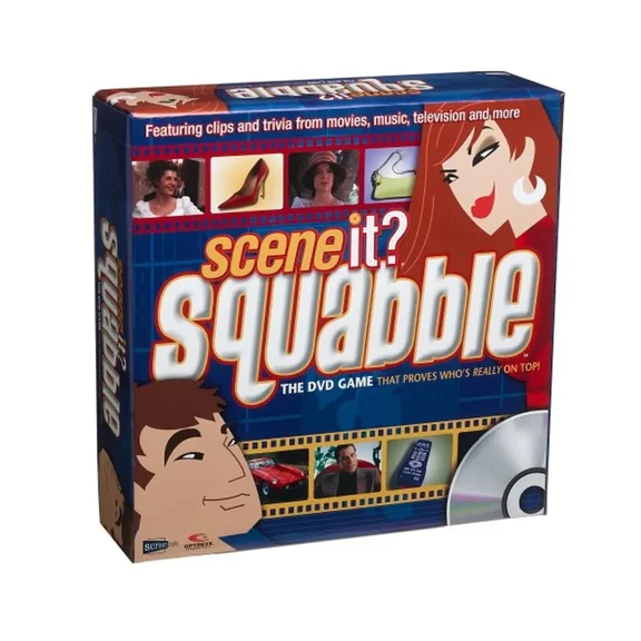 Scene It Squabble DVD Board Game